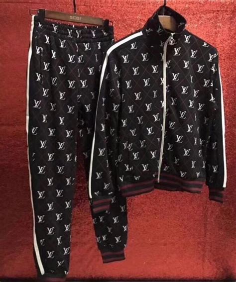 louis vuitton white tracksuit|louis vuitton tracksuit.